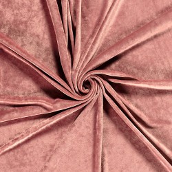 Ballerina Pink Velvet Jersey Fabric | Wolf Fabrics