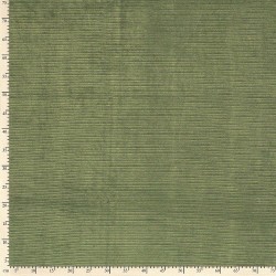 Almond Green Velvet Fabric Jersey Mesh with large 4.5 mm ribs | Wolf Fabrics