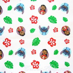 Cotton Fabric Lilo and Stitch | Wolf Fabrics