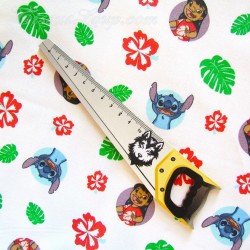 Cotton Fabric Lilo and Stitch | Wolf Fabrics