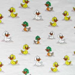 Fabric French Terry Little Ducks | Wolf Fabrics