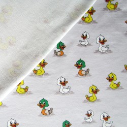 Fabric French Terry Little Ducks | Wolf Fabrics