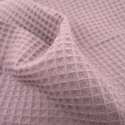 Honeycomb Fabric Color Pastel Lavender | Wolf Fabrics