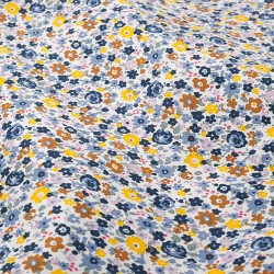 Liberty Fabric Multicolored Wildflowers | Wolf Fabrics