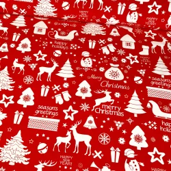 Merry Christmas fabric