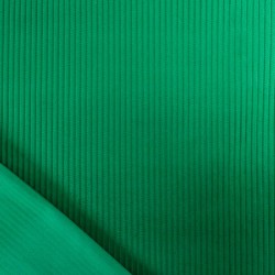 Basil Green Corduroy Fabric Wide Ribs 5 mm | Wolf Fabrics