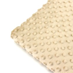 Minky Fabric Sand Color  |Wolf Fabrics