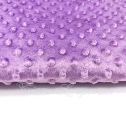 Fabric Minky Lilac  |Wolf Fabrics
