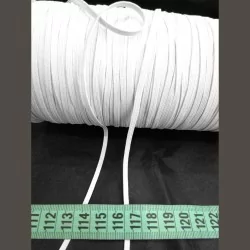White sewing elastic 3mm