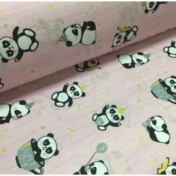 Cotton Panda fabric