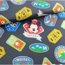 Fabric Mickey Mouse stickers