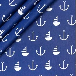 Fabric anchors and small boats