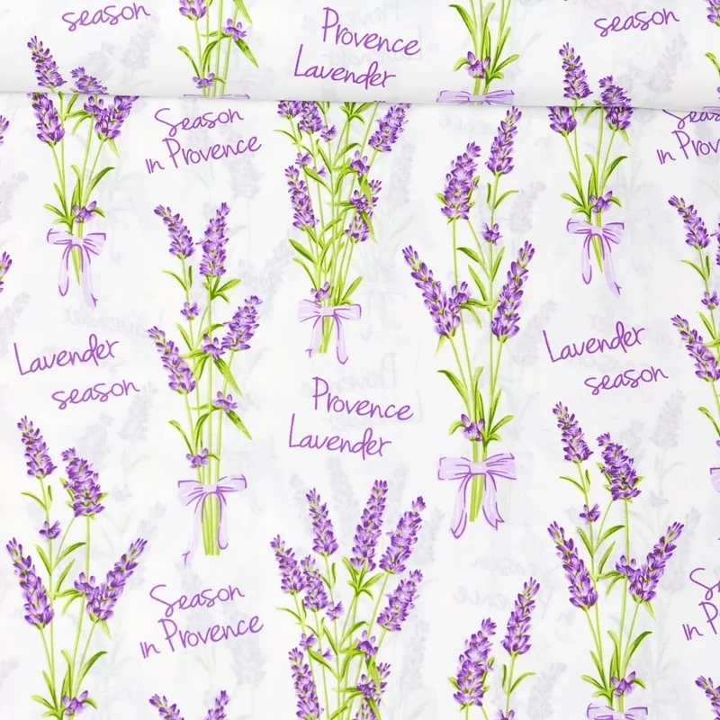 Cotton fabric Lavender | Wolf Fabrics