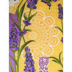 Tea Towel Provence Lovely Honeycomb Fabric | Wolf Fabrics