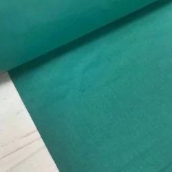 Green cotton fabric