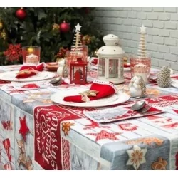 Tablecloth Merry Christmas | Wolf Fabrics