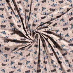 Fabric Jersey Butterflies | Wolf Fabrics