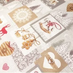 Festive Tablecloth Christmas  |Winter | Wolf Fabrics