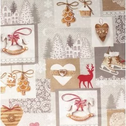 Festive Tablecloth Christmas  |Winter | Wolf Fabrics