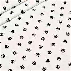 Fabric Cotton Cat's and Dog's Paws | Wolf Fabrics