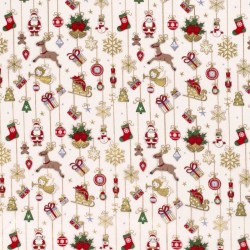 Fabric Cotton Christmas Decoration | Wolf Fabrics