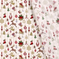 Fabric Cotton Christmas Decoration | Wolf Fabrics