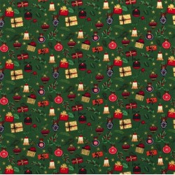 Cotton Fabric Gifts and Christmas Balls | Wolf Fabrics