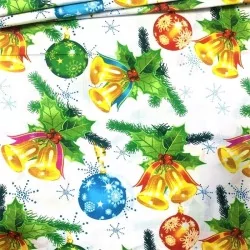 Fabric Cotton Bells and Christmas Balls | Wolf Fabrics