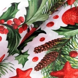 Fabric Christmas Balls and Pine Cones | Wolf Fabrics