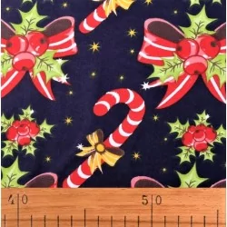 Christmas Candy Fabric Cotton | Wolf Fabrics