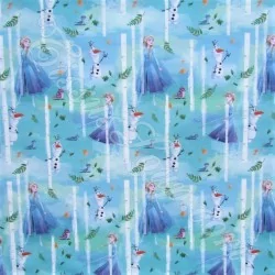 Elsa and Olaf Frozen 2 fabric | Fabrics Wolf