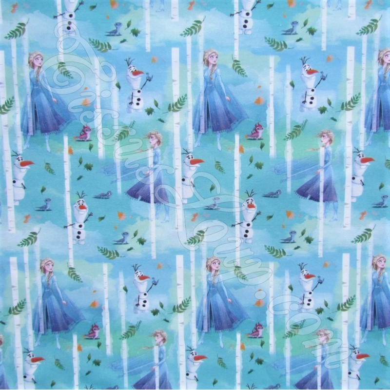 Elsa and Olaf Frozen 2 fabric | Fabrics Wolf