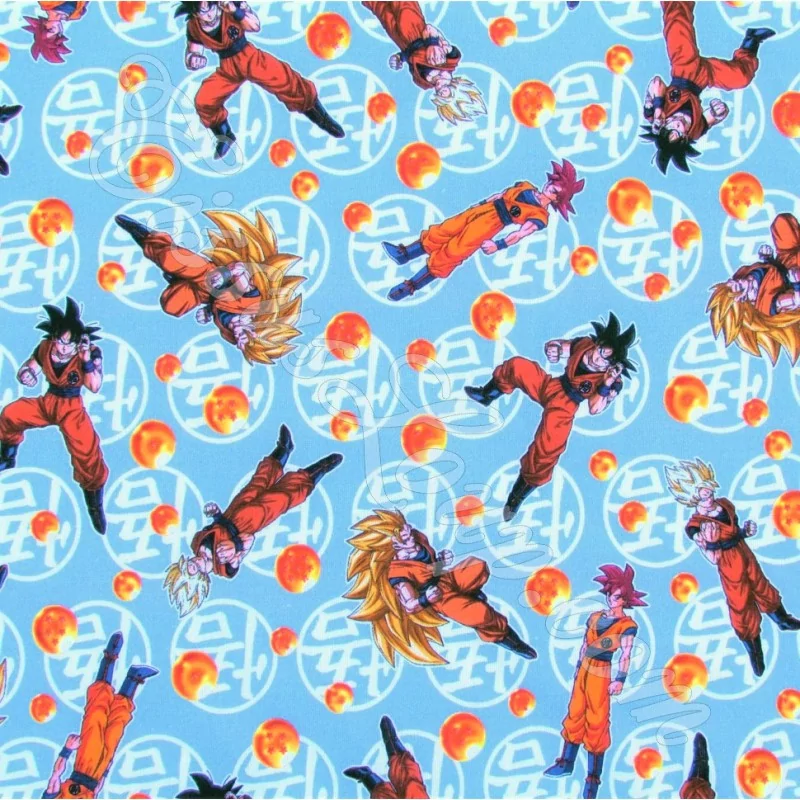 Fabric Dragon Ball Z Battle of Gods | Wolf Frabrics