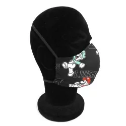 Masque protection barrière Mario Luigi design à la mode réutilisable AFNOR | Wolf Fabrics