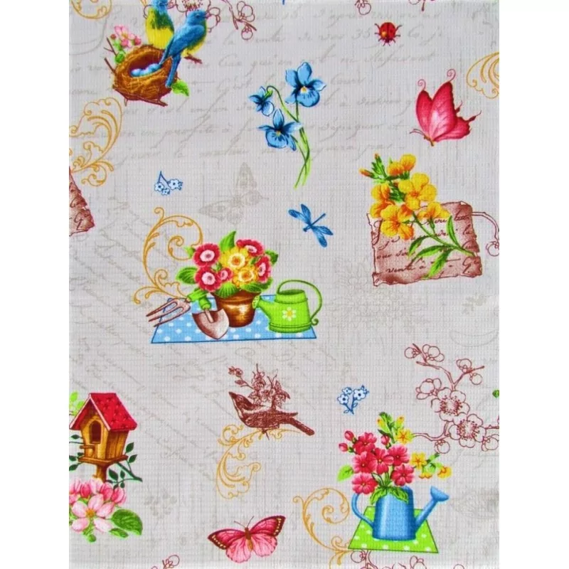 Tea Towel  Spring Garden | Wolf Fabrics