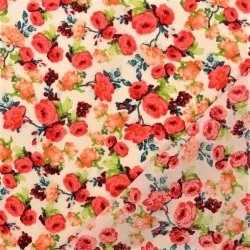 Fabric Bouquet of Roses | Wolf Fabrics