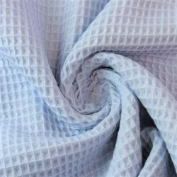 Honeycomb Fabric Color Sky Blue | Wolf Fabrics