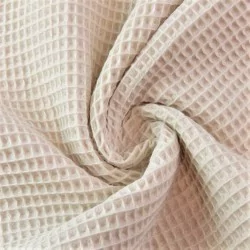 Honeycomb Fabric Color Light Beige| Wolf Fabrics