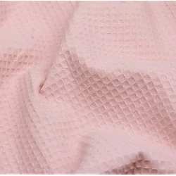 Honeycomb Fabric Light Pink | Wolf Fabrics