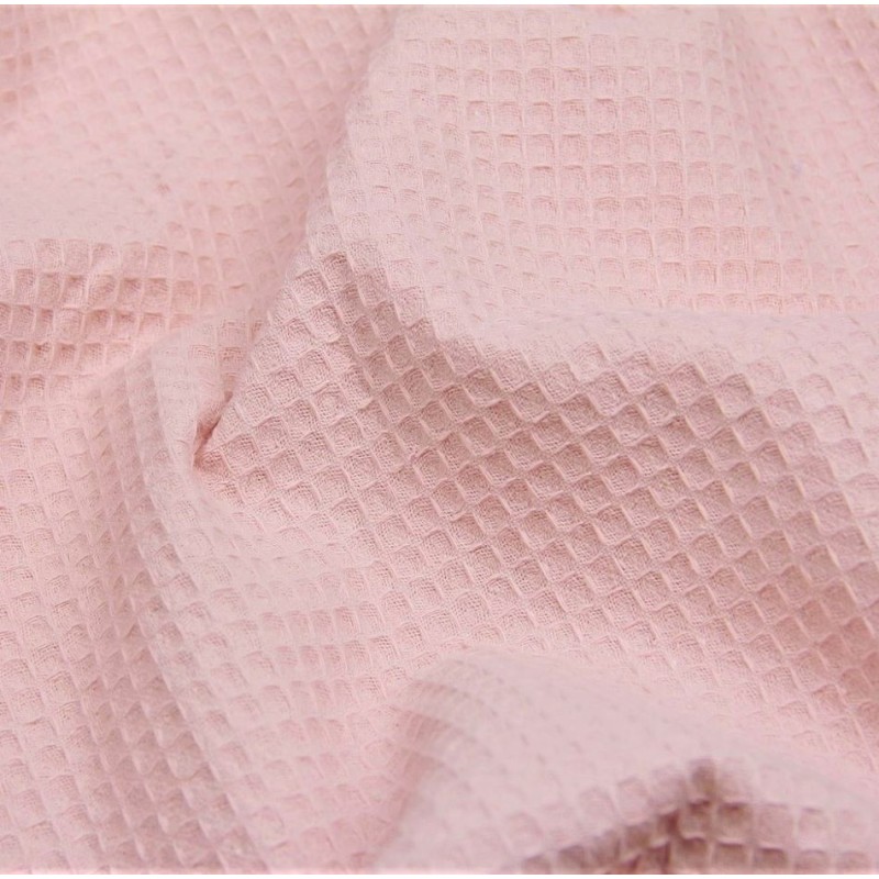 Honeycomb Fabric Light Pink | Wolf Fabrics