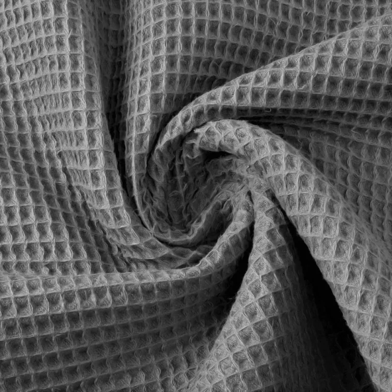 Honeycomb Fabric Dark Grey| Wolf Fabrics