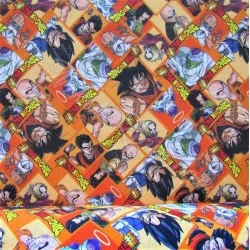 Fabric Cotton Dragon Ball Z | Wolf Fabrics
