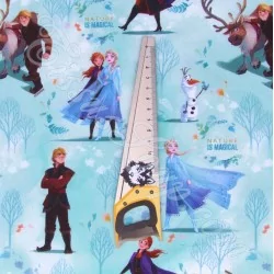 Fabric Frozen Elsa Anna and Kristoff Disney | Wolf Fabrics