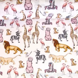 Fabric Cotton Lion King Simba Disney | Wolf Fabrics