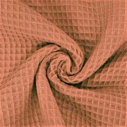 Honeycomb Fabric Color chestnut | Wolf Fabrics
