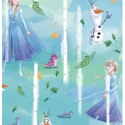 Elsa and Olaf Frozen 2 fabric | Fabrics Wolf