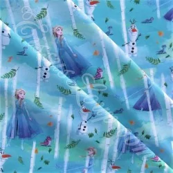 Elsa and Olaf Frozen 2 fabric | Fabrics Wolf