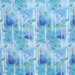 Fabric Elsa and Olaf Frozen 2