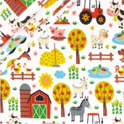 The Farm Fabric Cotton | Wolf Fabrics