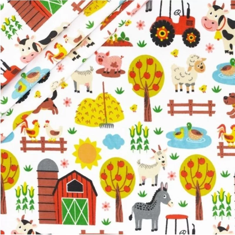 The Farm Fabric Cotton | Wolf Fabrics